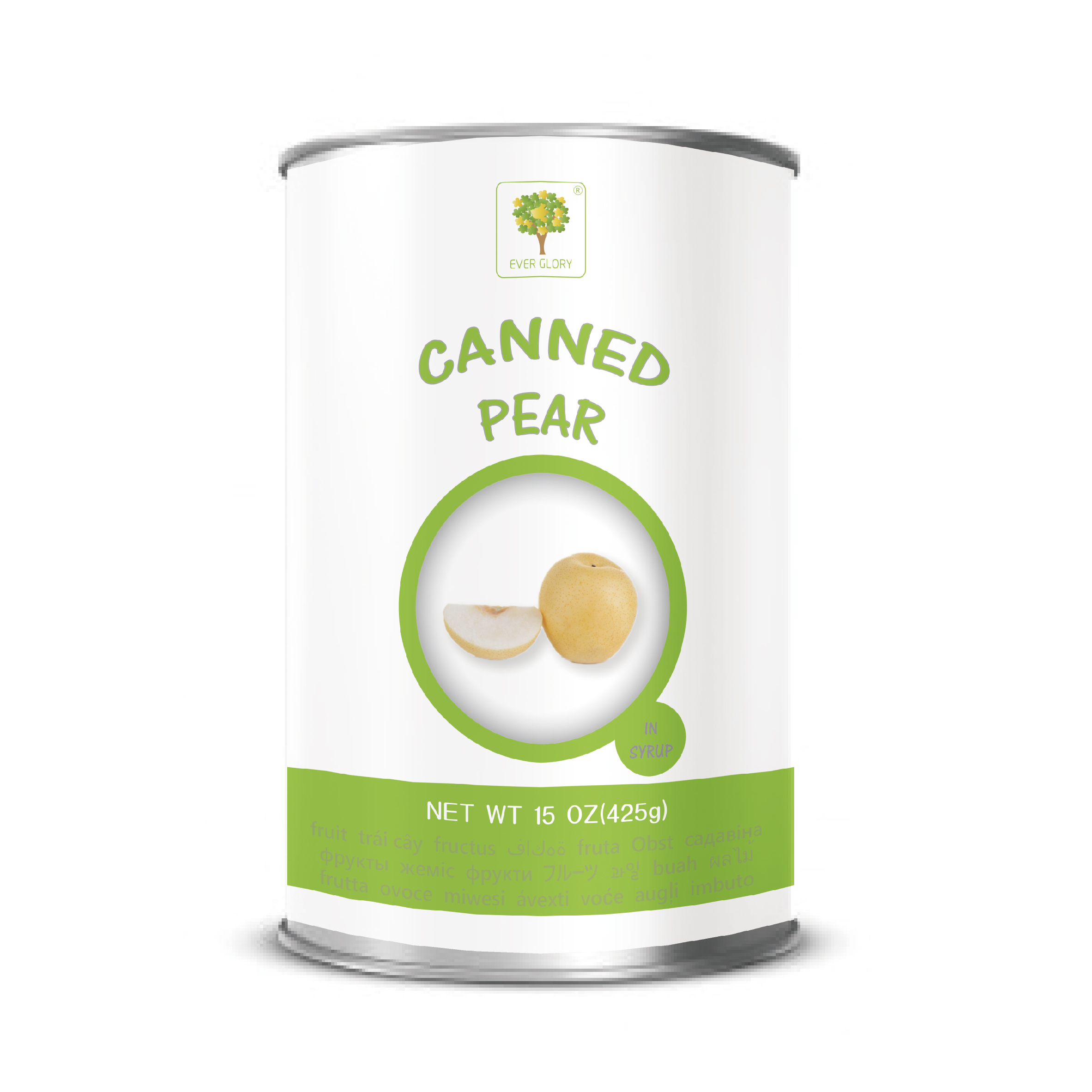 Canned Pears Henan Ever Glory